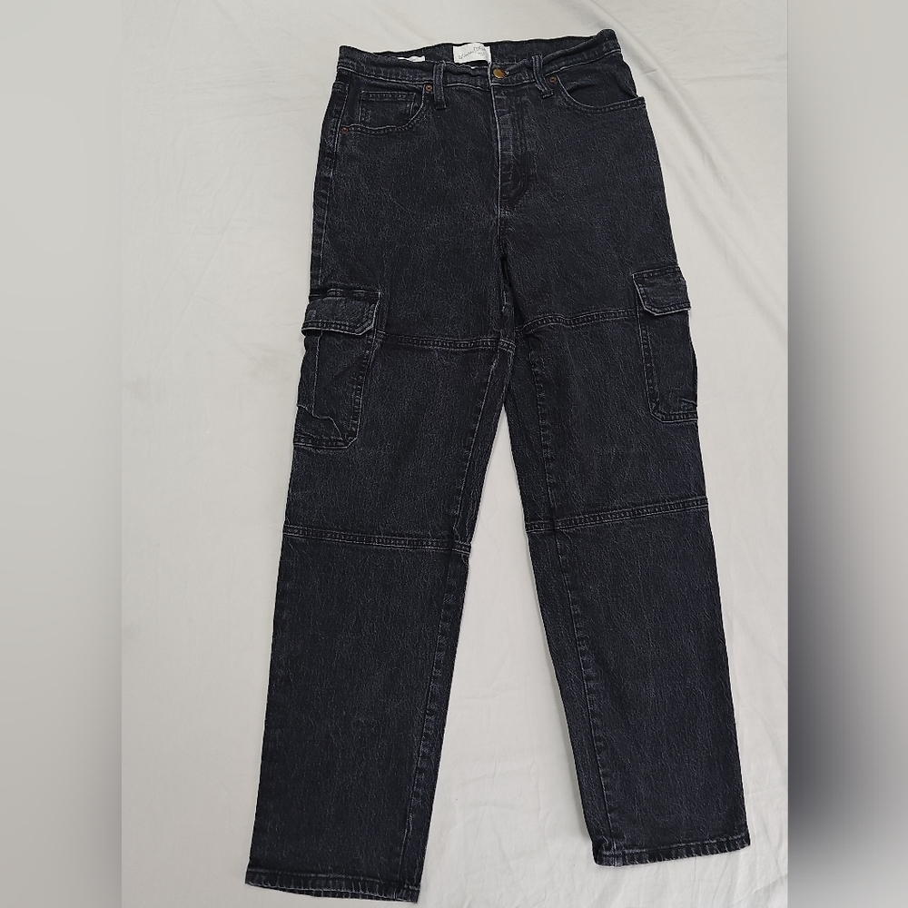 Women's High-Rise 90's Straight Jeans - Universal Thread Black 10 Regular